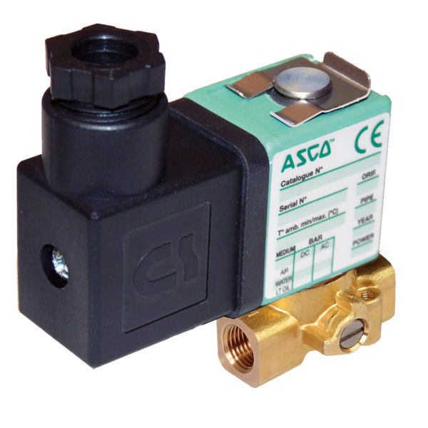 ASCO 2/2 Normally Closed 012 Bar 1.6mm Orifice Direct Operated